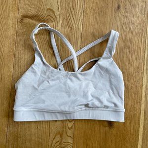 Lululemon Energy Bra - White - size 6